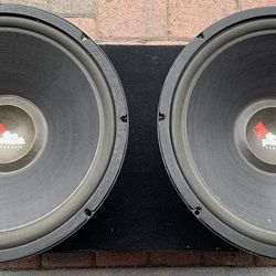 Car Audio, Subwoofer, Speakers, Amps Great Condition Still Very Stiff Classic Rockford Fosgate “The Punch” Subwoofers