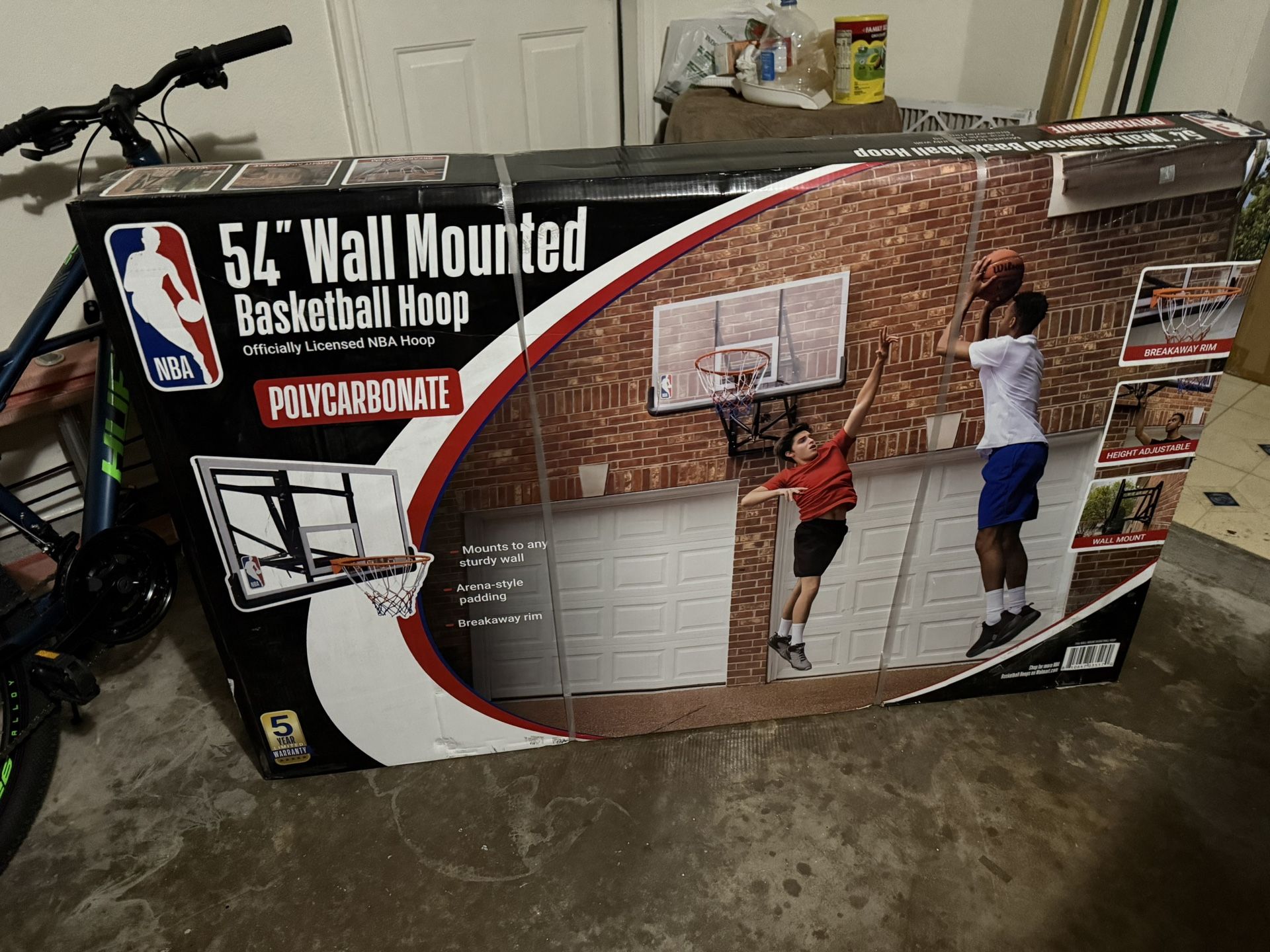 Wall Mounted Basketball Hoop