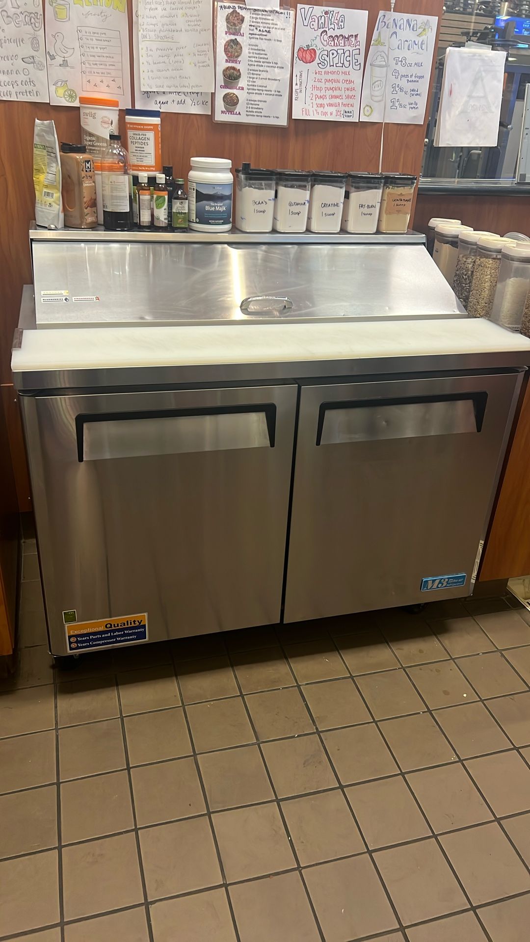 Commercial Prep Refrigerator