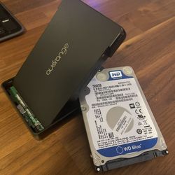 Hard Drive Plus Enclosure Loaded 
