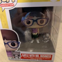 Bob belcher & Gayle With Mr. Business