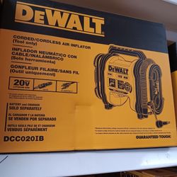 Dewalt new Inflator 
