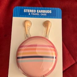 Earbuds And Case 