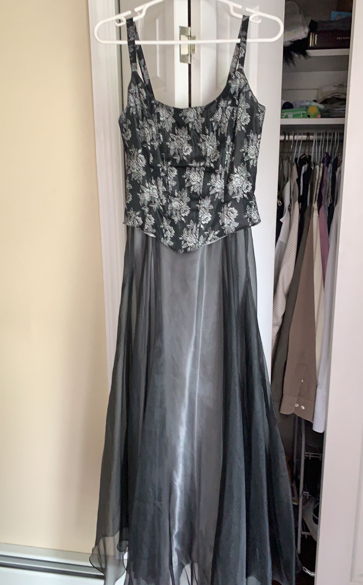 Black & Silver Gown