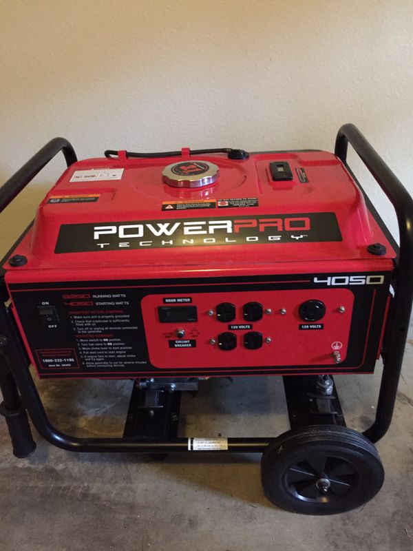 Power Pro Technology 56405 4,050 Watt 212cc 7 HP OHV 4Cycle Gas