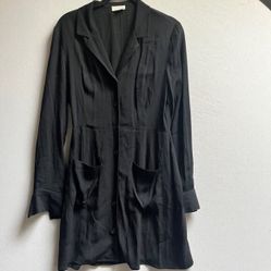 Wilfred Aritzia Myriem Button Mini Dress Sz 4
