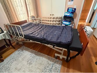 Home Care Hospital Bed - Protekt Protopia™ "Ultra" Low Long Term Care Homecare Bed