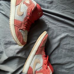 Denim Mid Air Jordan 1s