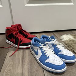 Jordan 1’s (2 pairs)