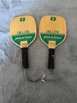 Diller Wooden Pickleball Paddles
