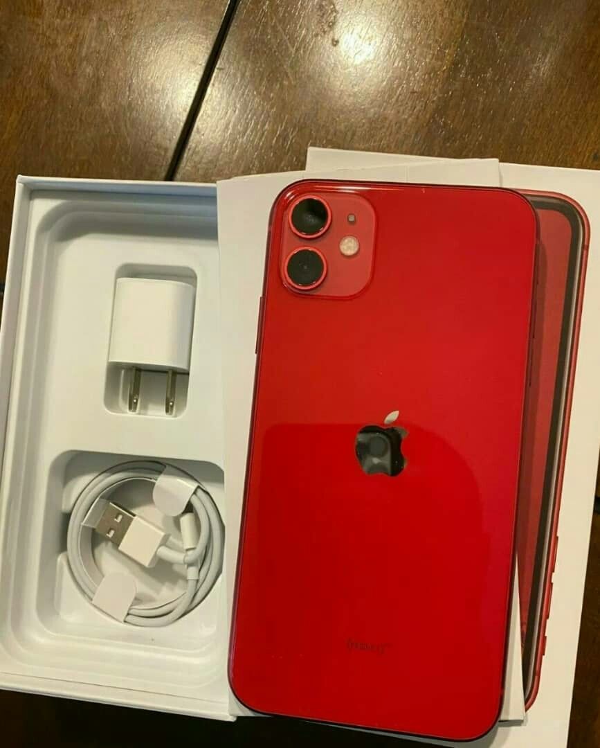 Apple iPhone 11 red unlocked 128GB.