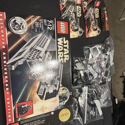 Star Wars darth vaders tie fighter 8017