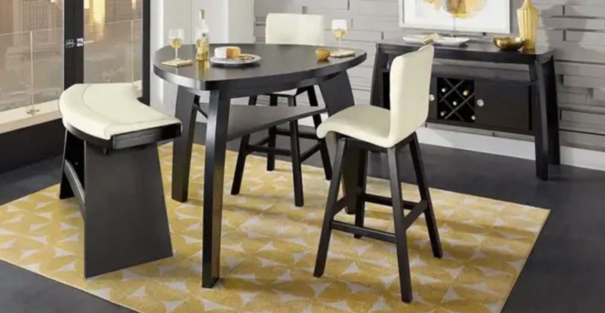 4 Piece Bar Height Dining Room