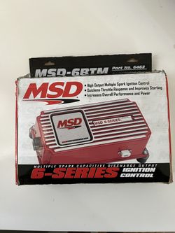 6BTM MSD BOX NEW Part# 6462