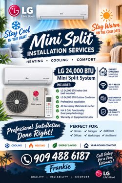 Mini split ac/heater