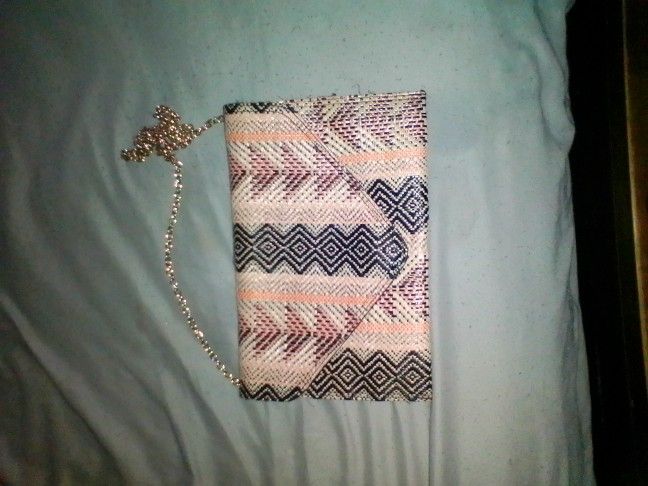 Flat SNAKE SKIN POUCH/PURSE