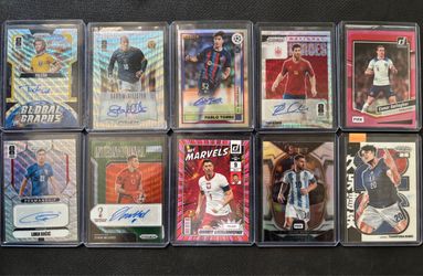 2021-2026 soccer Futbol trading cards different prices
