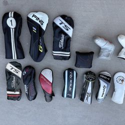 Head Cover Lot **Titleist Taylormade Callaway Ping**