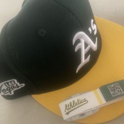 Las Vegas A’s Athletics Hat & Bracelet 