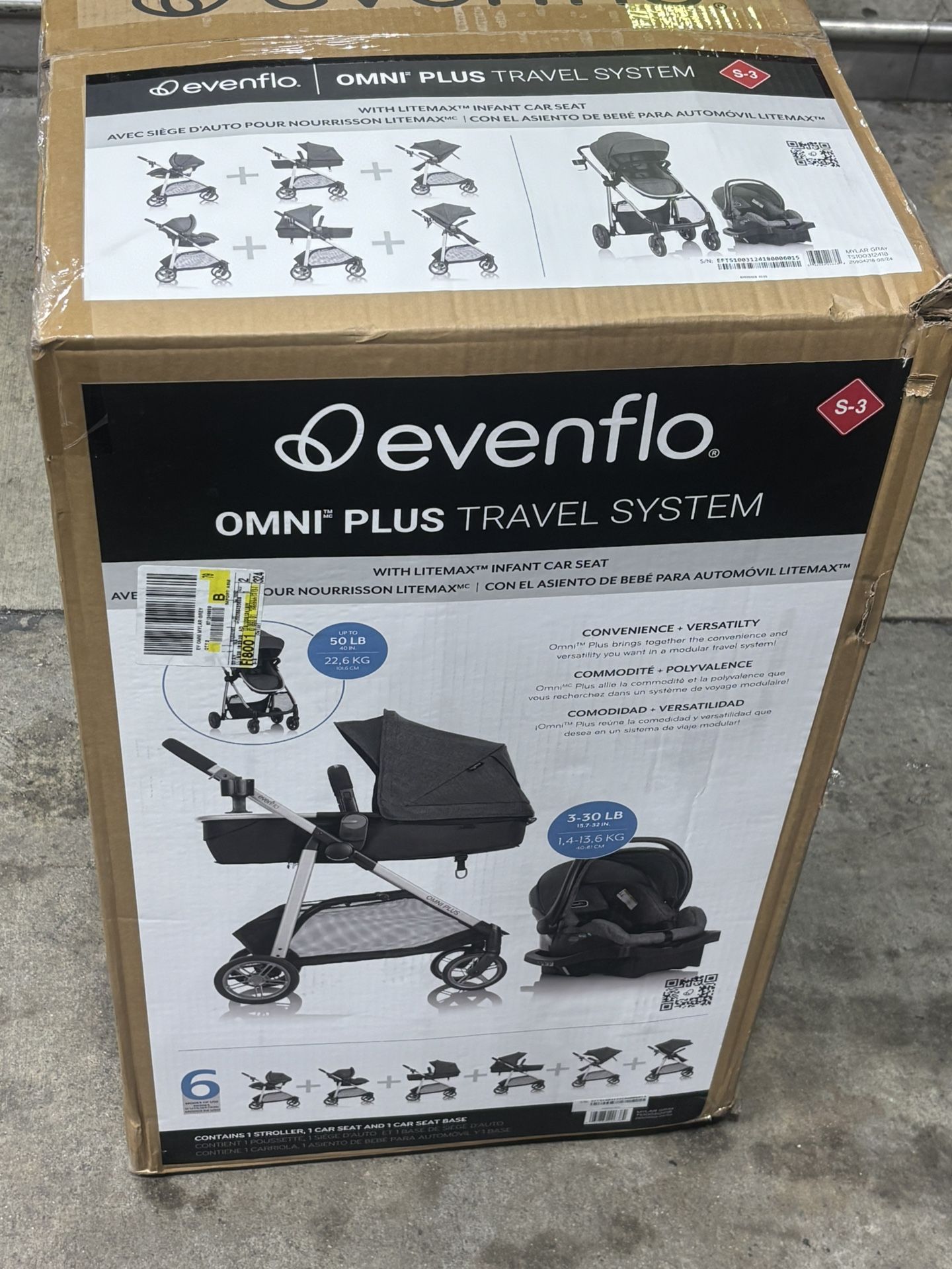 Evenflo Omniplus Ultra Travel System