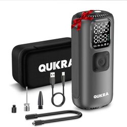 QUIKRA Portable Digital Tire Inflator Air Compressor