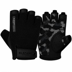 Elefans Fitness Fingerless Workout Gloves