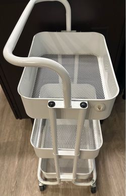 3 tier rolling cart