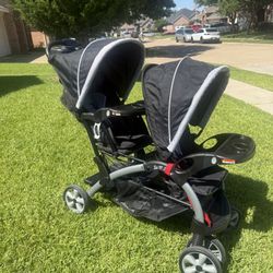 Baby Double Stroller 