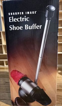NEW Sharper Image Electric Shoe Buffer / Polisher
