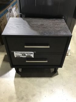 2 Drawer Nightstand