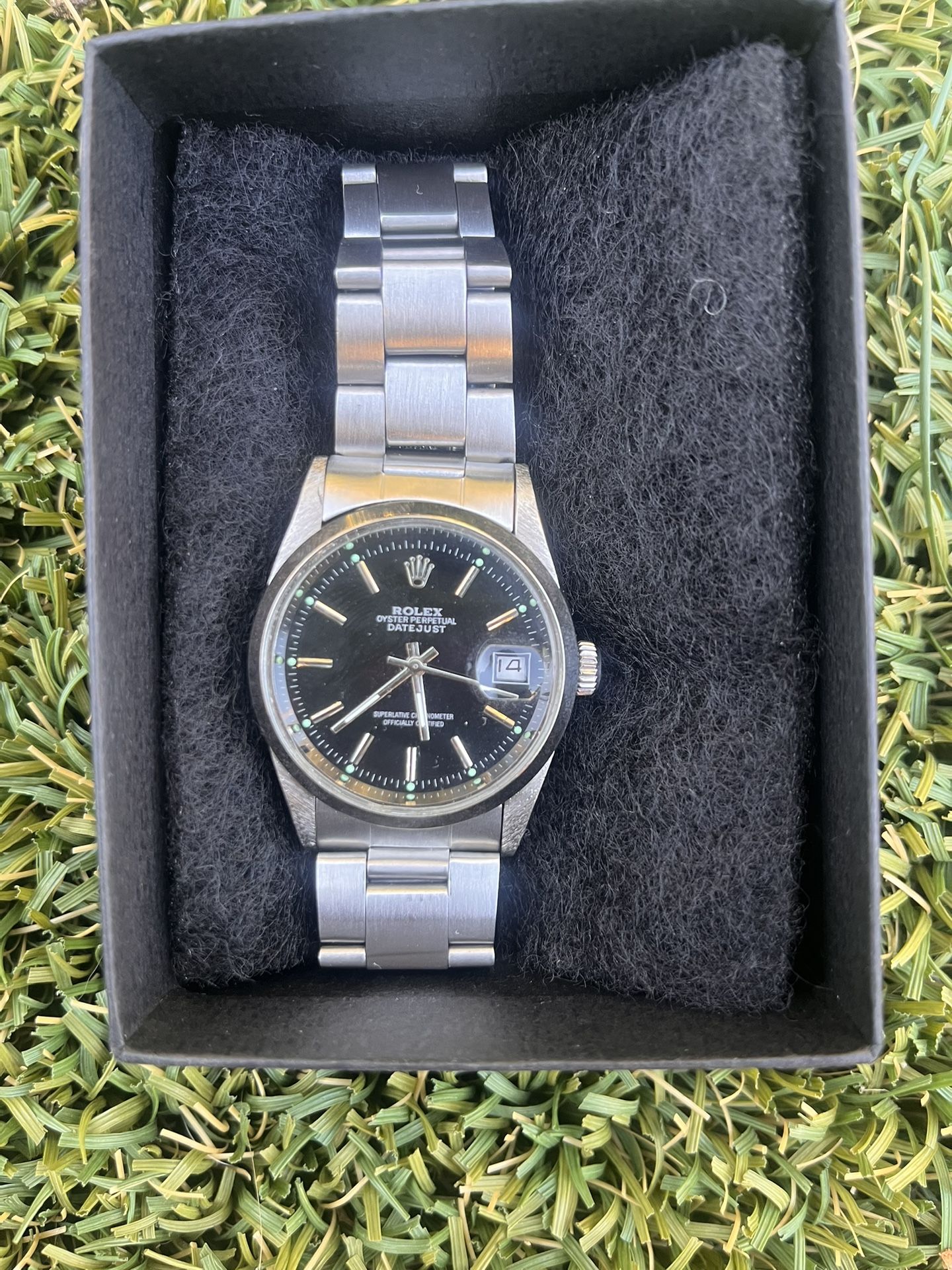 Rolex Silver Oyster