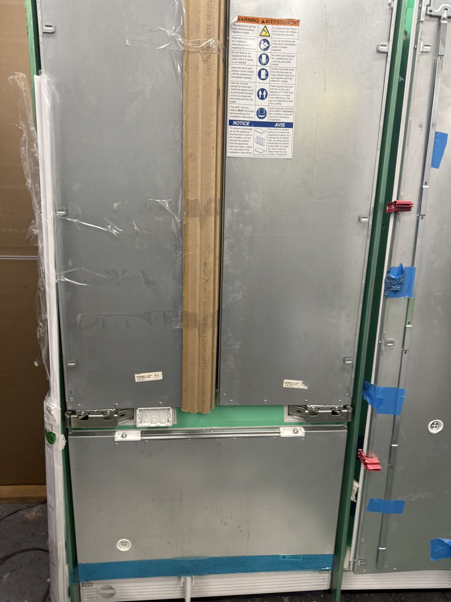Thermador Built In Refrigerator 3 Door