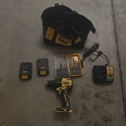 Dewalt Drill W/accessories
