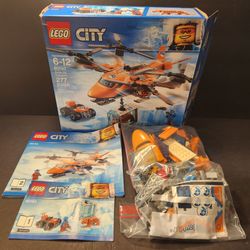 Lego City 60193 Arctic Air Transport Complete Original Box Both Manuals Unused Sticker Sheet
