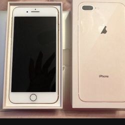 APPLE IPHONE 8 PLUS GOLD 256GB UNLOCKED LIKE NEW