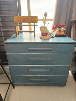 Vintage wooden drawers