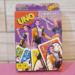 KPop Demon Hunters Huntrix Girls Uno Cards