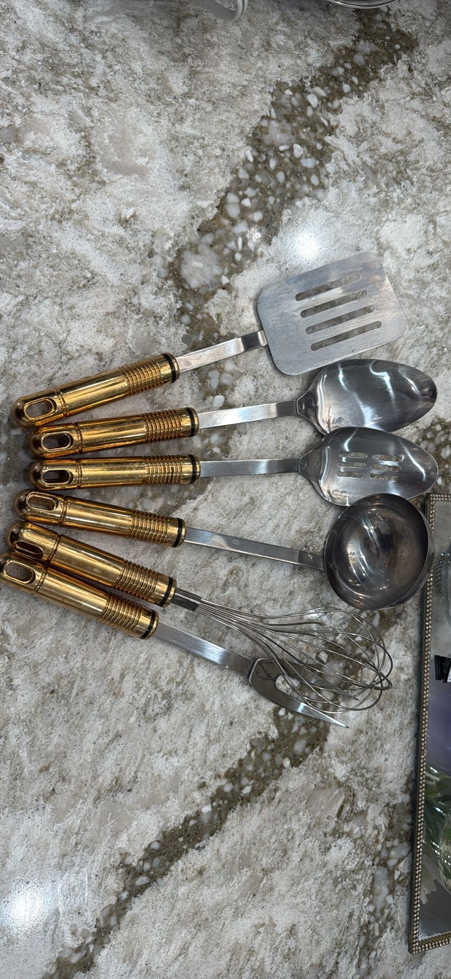 Spatula and ladle set