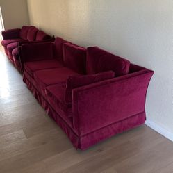 2 Red Couches