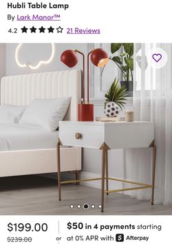 Hubli Table Lamp - Brand New