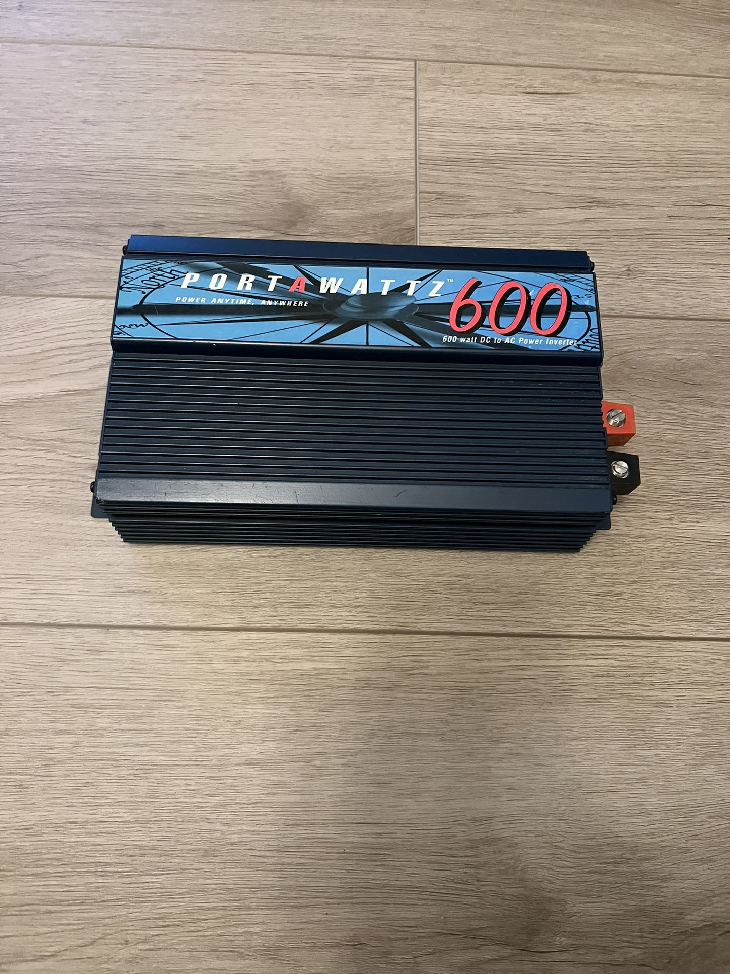 Portawattz 600 Watt DC To AC Power Inverter 1239 Tested