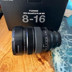 Fujifilm XF 8-16mm F2.8 R LM WR Lens