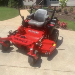 Gravely Zero Turn Pro Turn 460