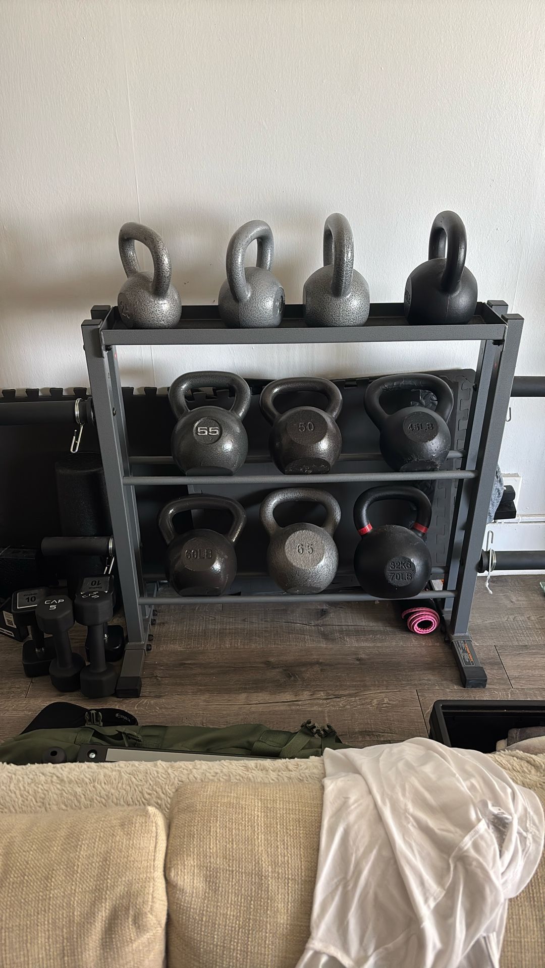 Weight Rack & Set