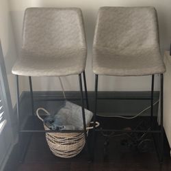2 Barstools / Chairs - Like New
