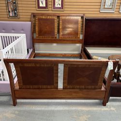 Wood Full Size Bed Frame (in Store). 