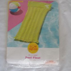 New Swim Pool Yellow Float Raft