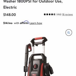 Pressure Washer Electric Hyper Touch