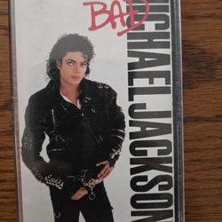 Bad Michael Jackson Cassette tape