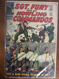 Thor comics & the howling commandos only $15